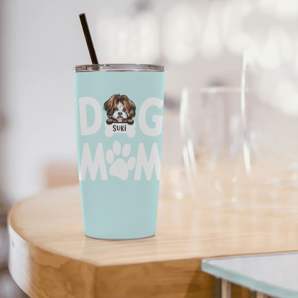 Personalized Tumbler - Dog Mom