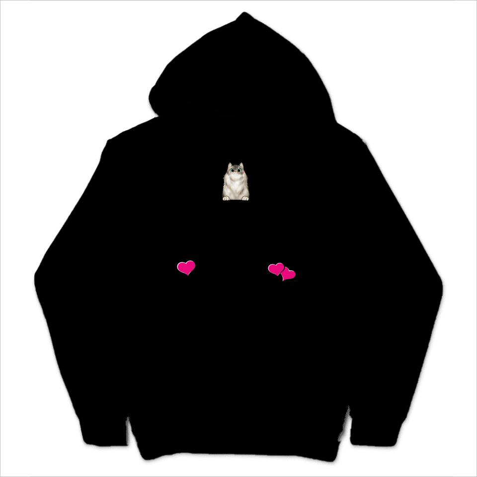 Personalized Hoodie & Sweatshirt - Busy Being A Cat Mama