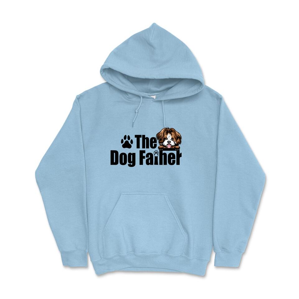 Personalized Hoodie & Sweatshirt - Dog Father