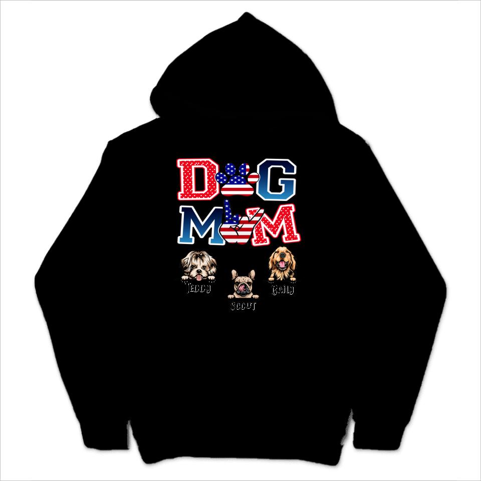 Personalized Hoodie & Sweatshirt - Dog Mom