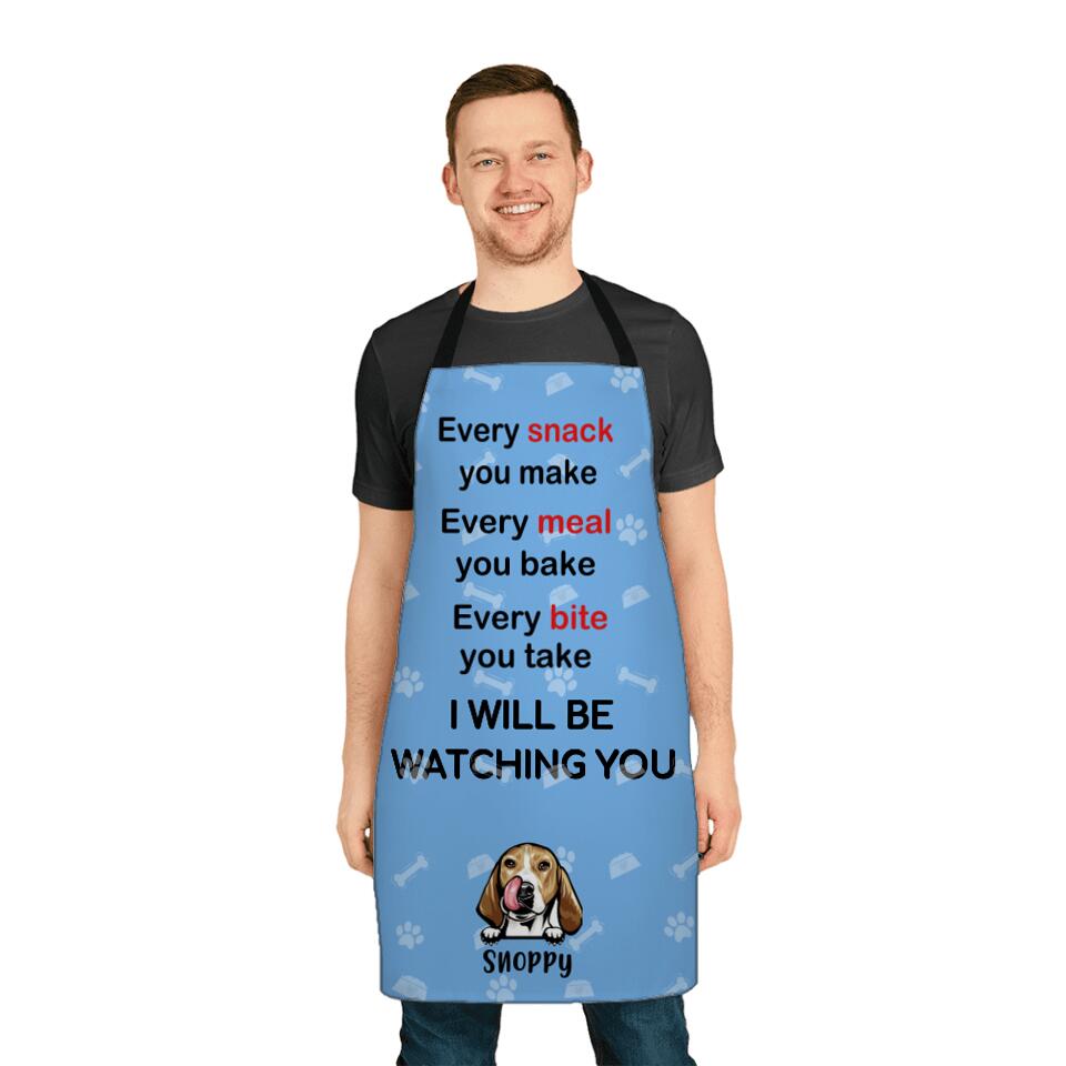 Personalized Apron - Every Snack You Make