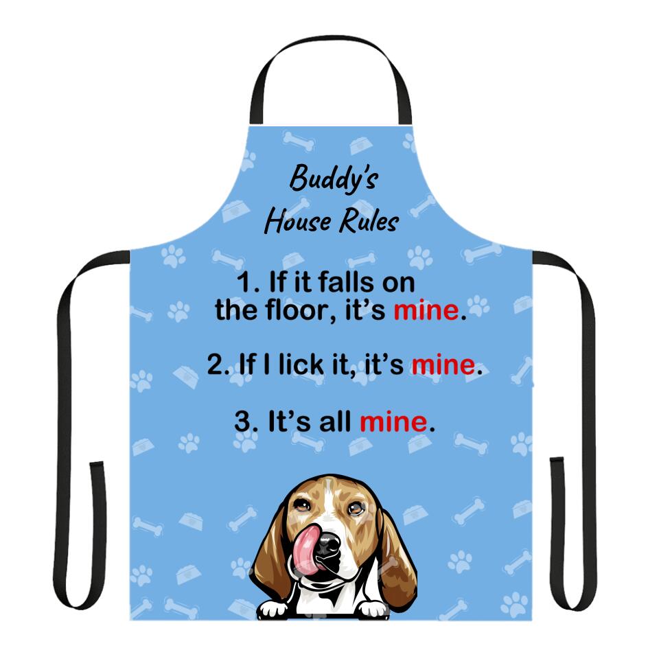 Personalized Apron - House Rules