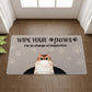 Personalized Doormat - Wipe Your Paws