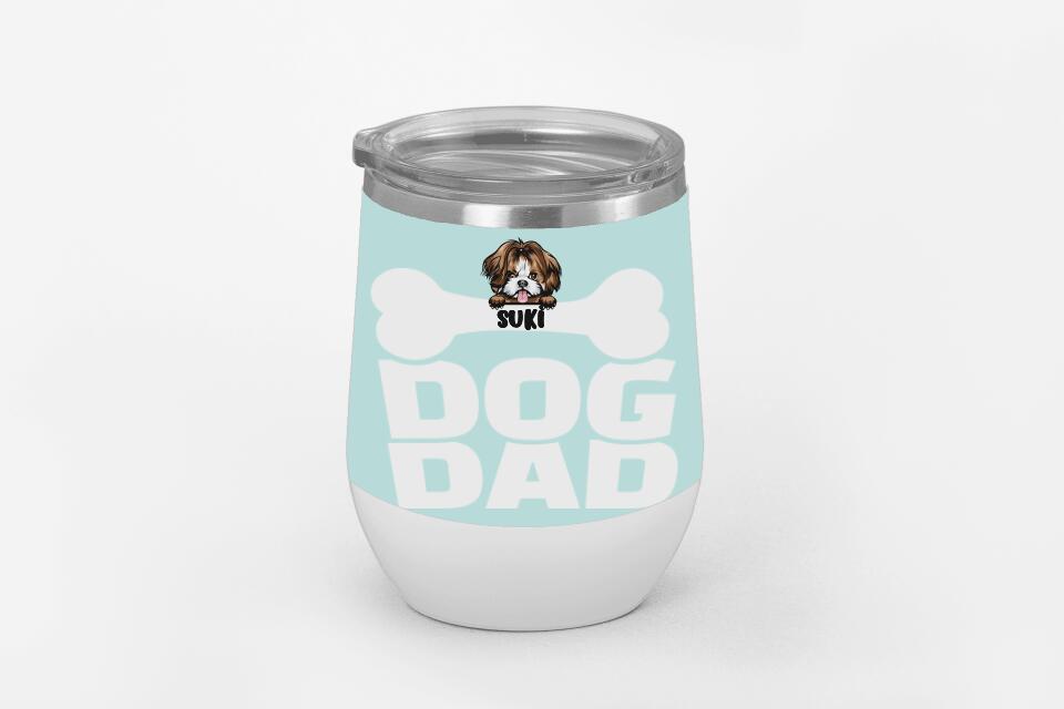 Personalized Tumbler - Dog Dad
