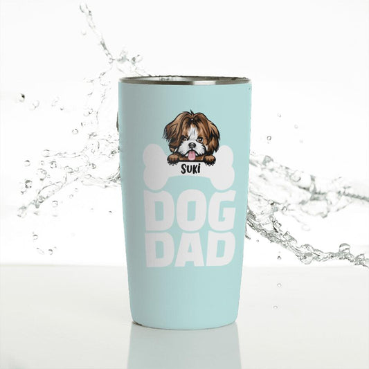 Personalized Tumbler - Dog Dad