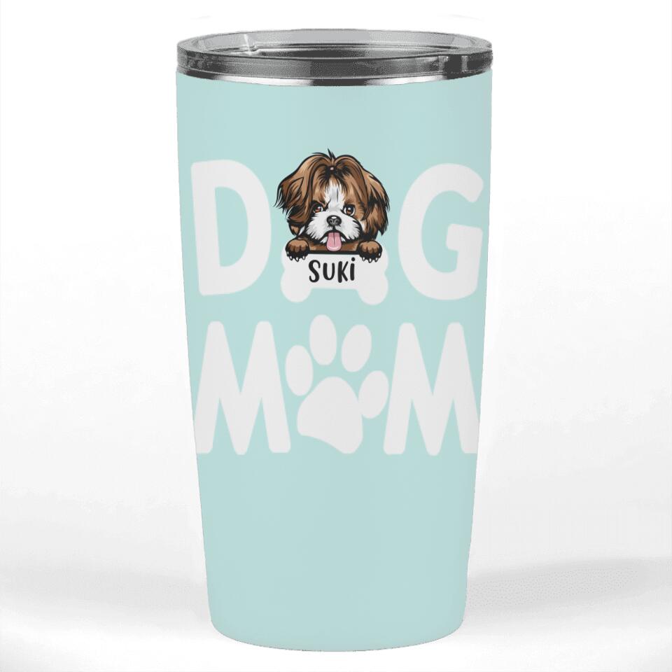 Personalized Tumbler - Dog Mom