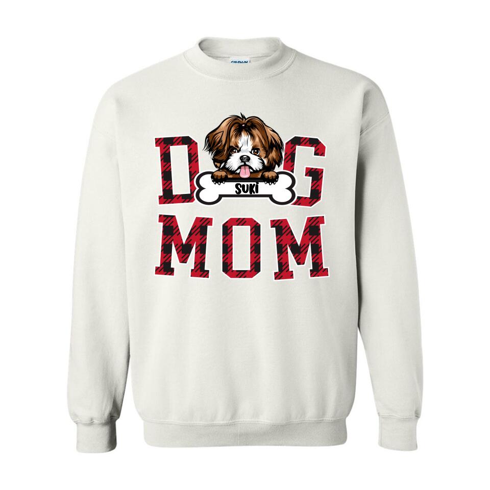 Personalized Hoodie & Sweatshirt - Dog Mom