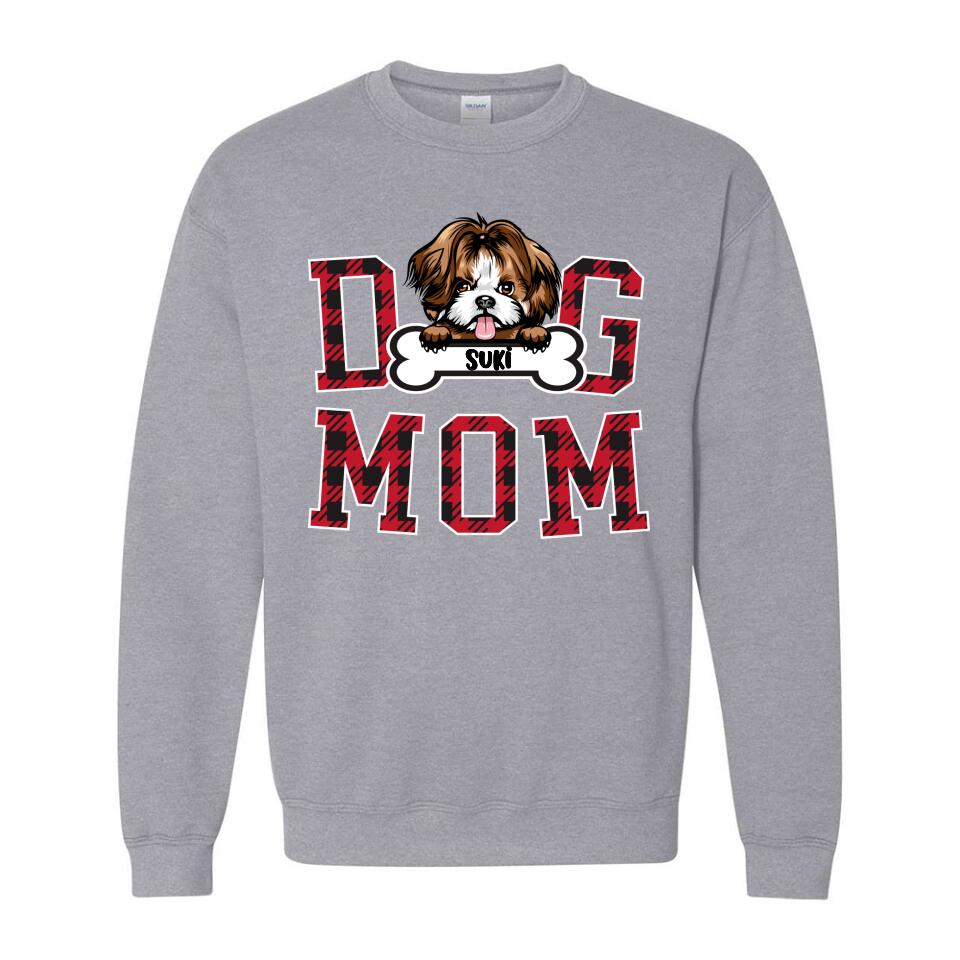 Personalized Hoodie & Sweatshirt - Dog Mom