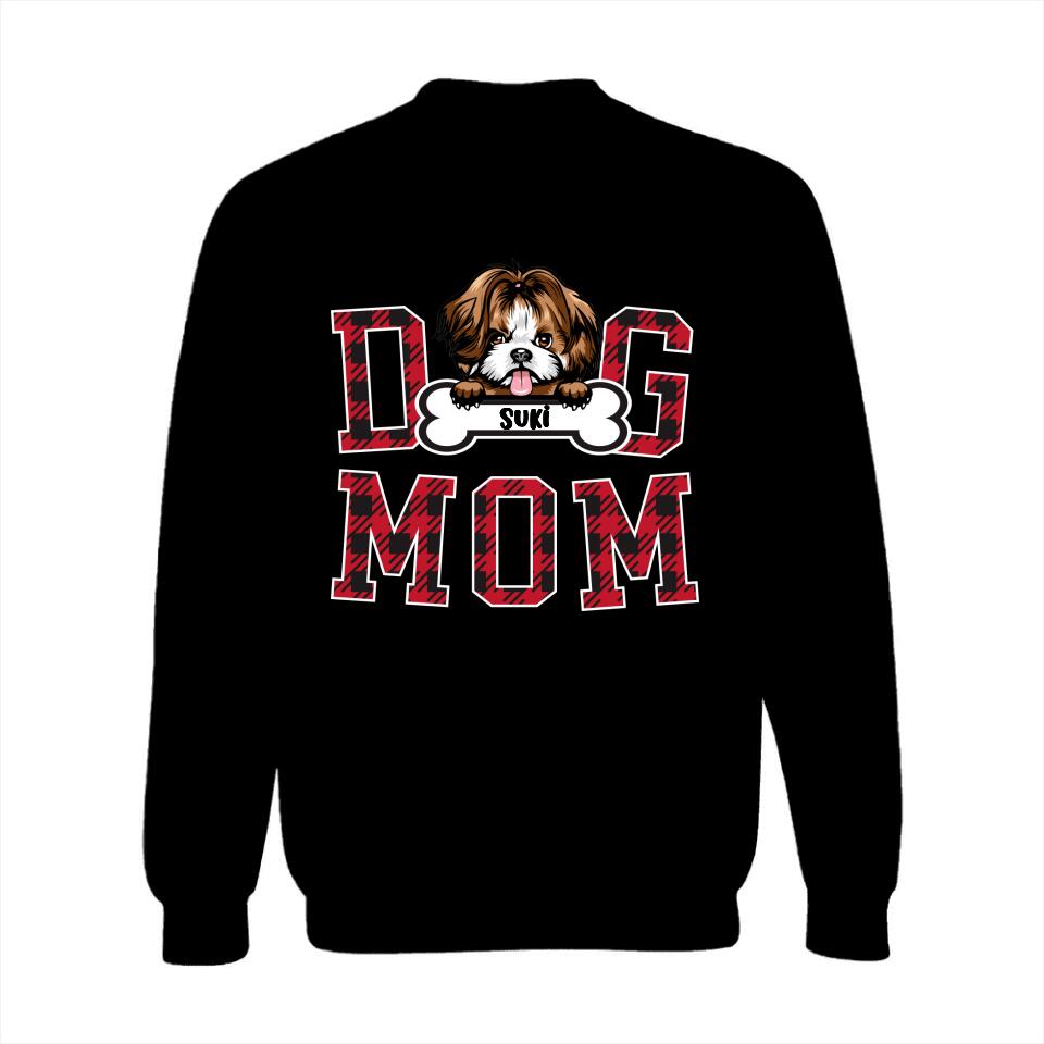 Personalized Hoodie & Sweatshirt - Dog Mom