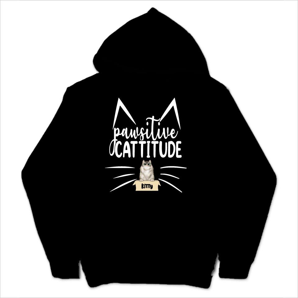 Personalized Hoodie & Sweatshirt - Positive Catititue