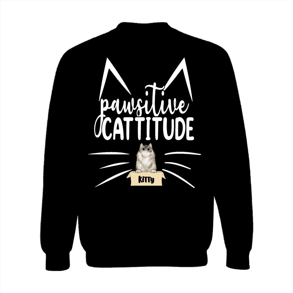 Personalized Hoodie & Sweatshirt - Positive Catititue