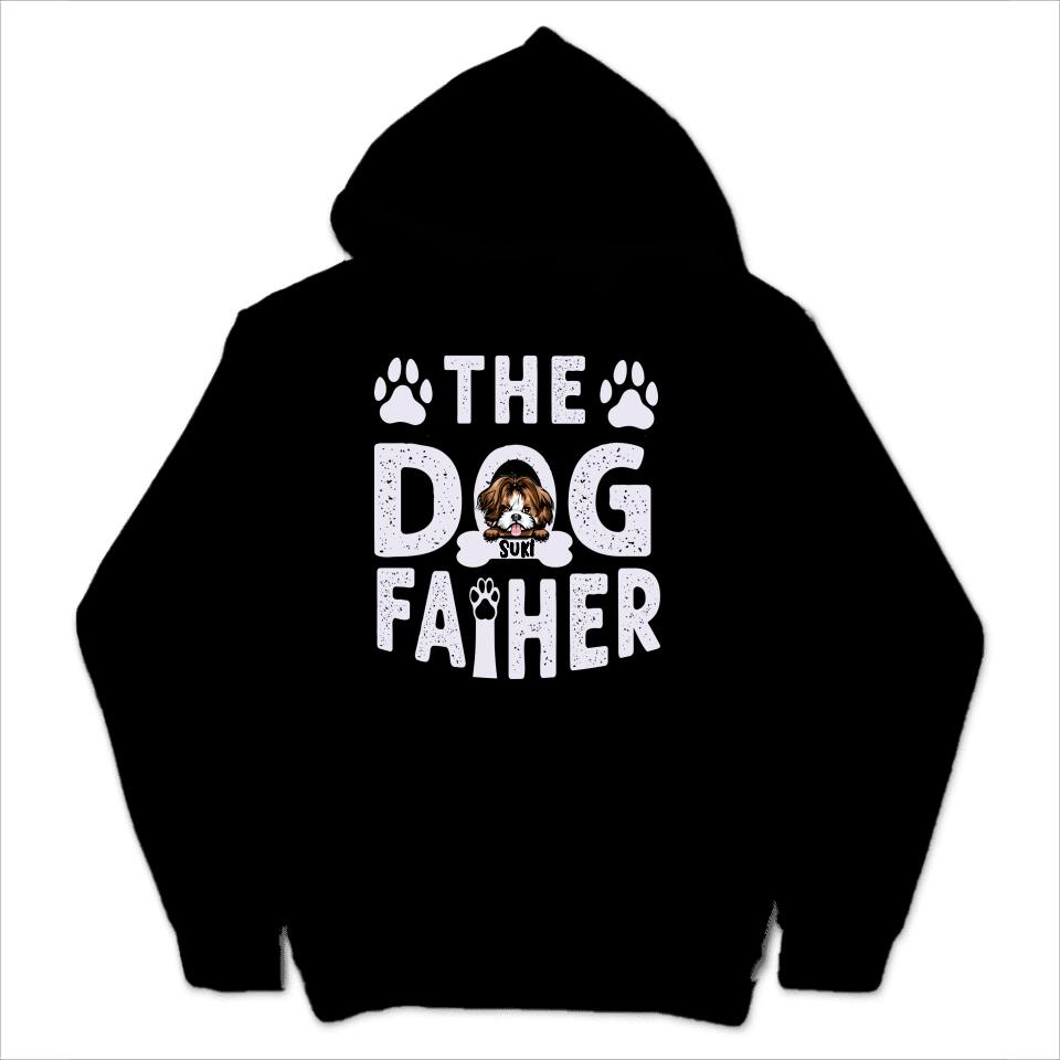Personalized Hoodie & Sweatshirt - Dog Father