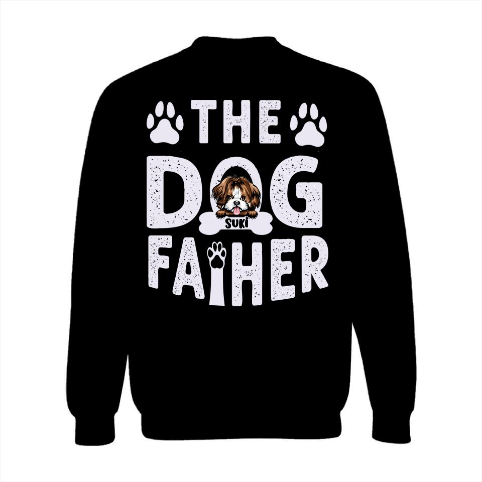 Personalized Hoodie & Sweatshirt - Dog Father