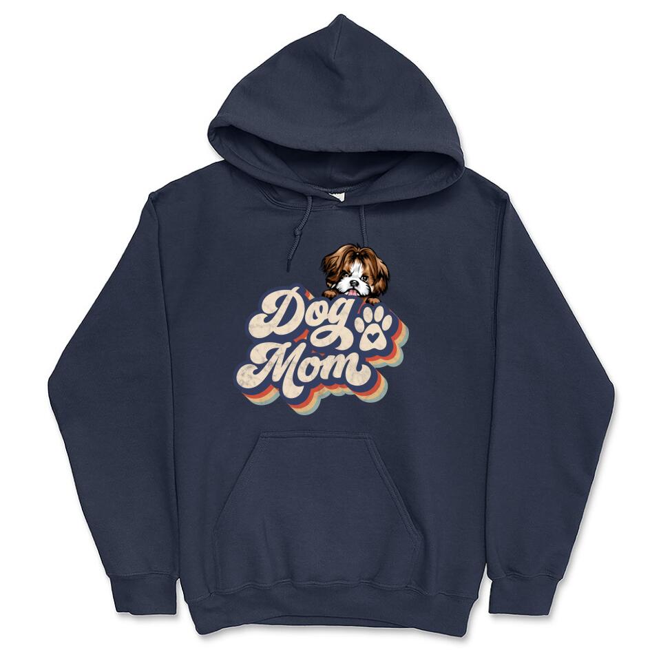 Personalized Hoodie & Sweatshirt - Dog Mom