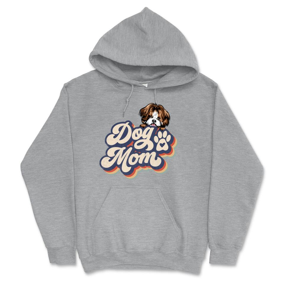Personalized Hoodie & Sweatshirt - Dog Mom