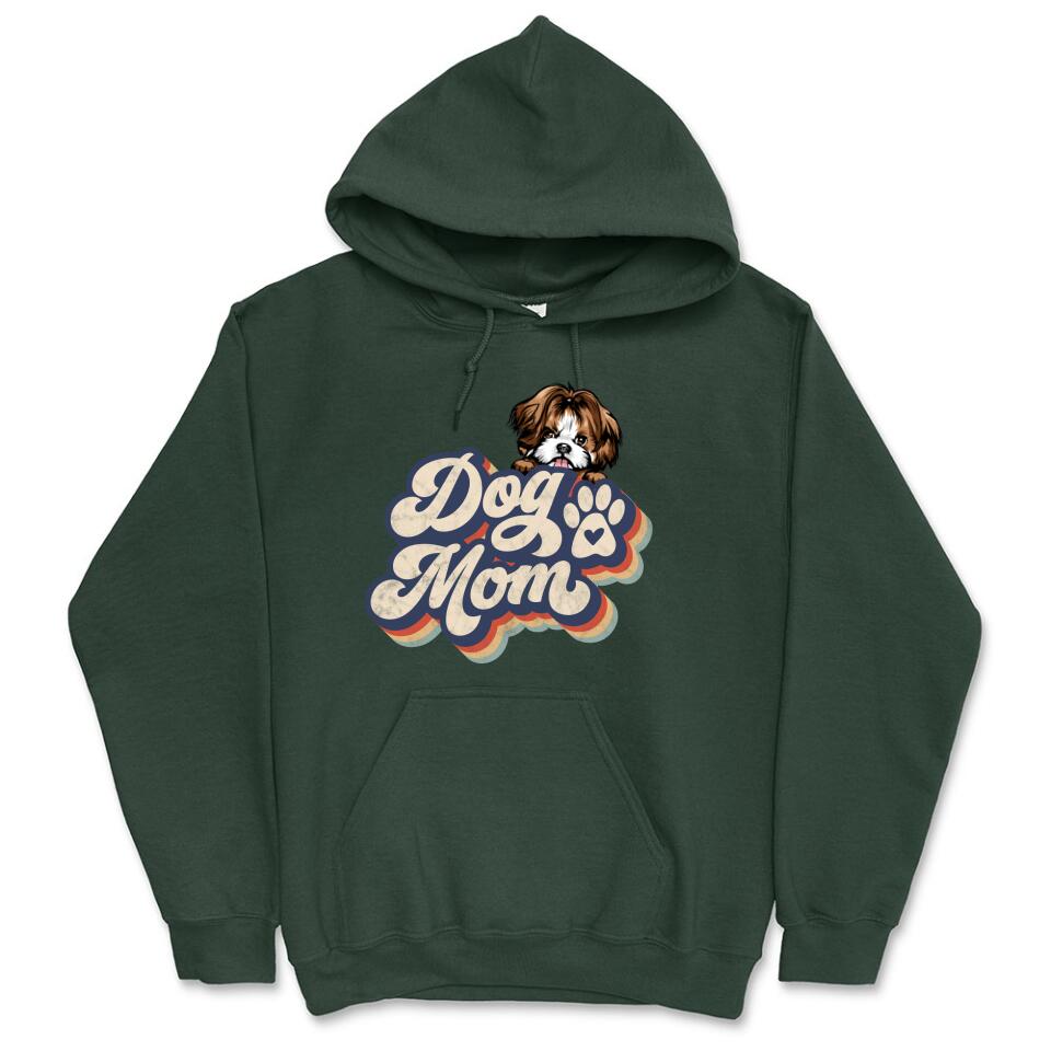 Personalized Hoodie & Sweatshirt - Dog Mom