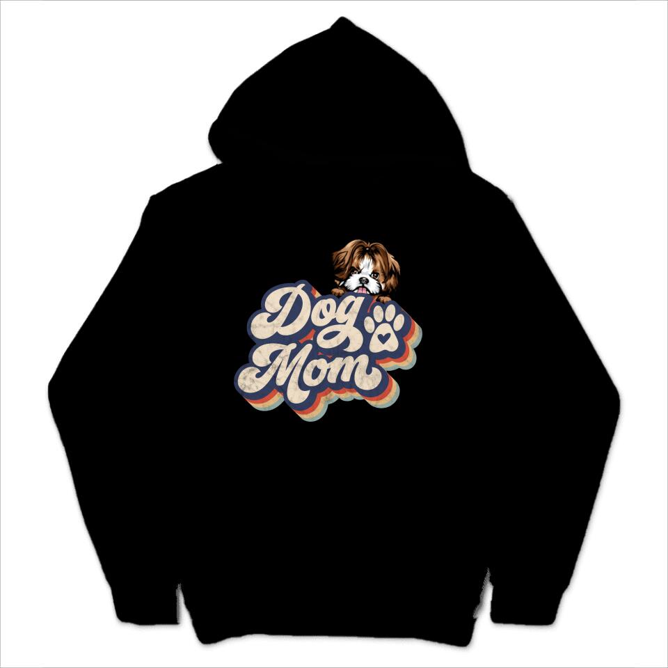 Personalized Hoodie & Sweatshirt - Dog Mom