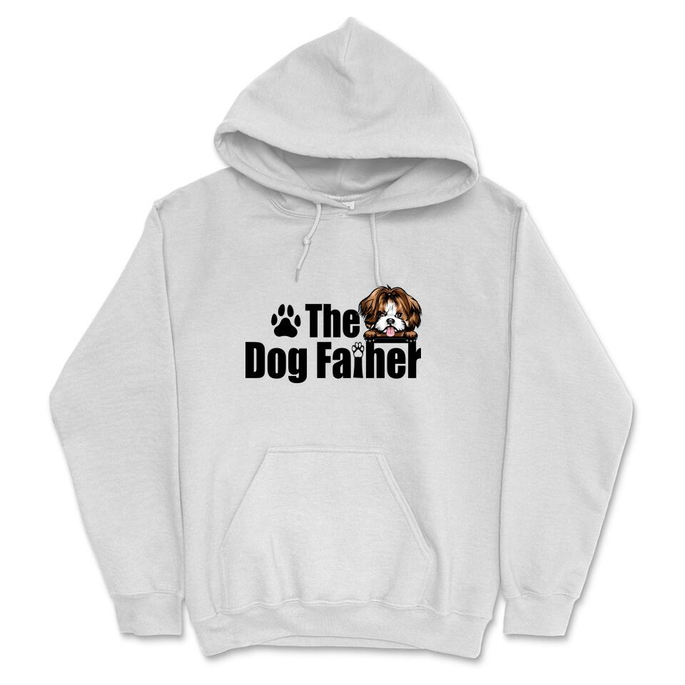 Personalized Hoodie & Sweatshirt - Dog Father