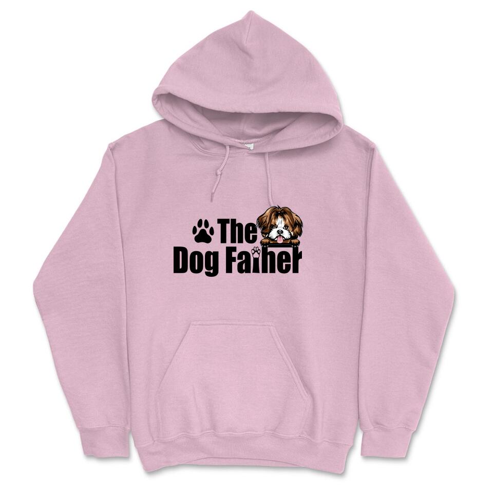 Personalized Hoodie & Sweatshirt - Dog Father