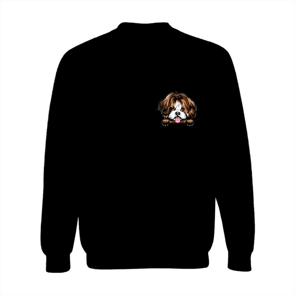 Personalized Hoodie & Sweatshirt - Dog Father