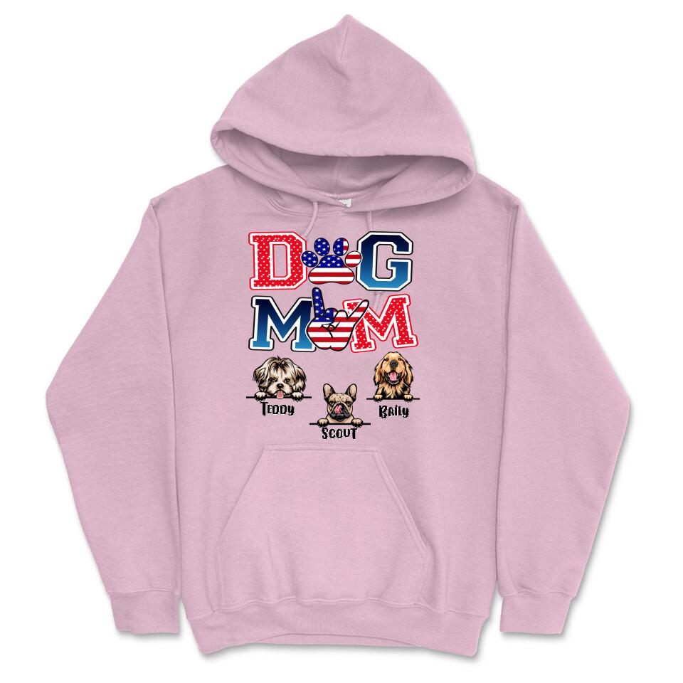 Personalized Hoodie & Sweatshirt - Dog Mom