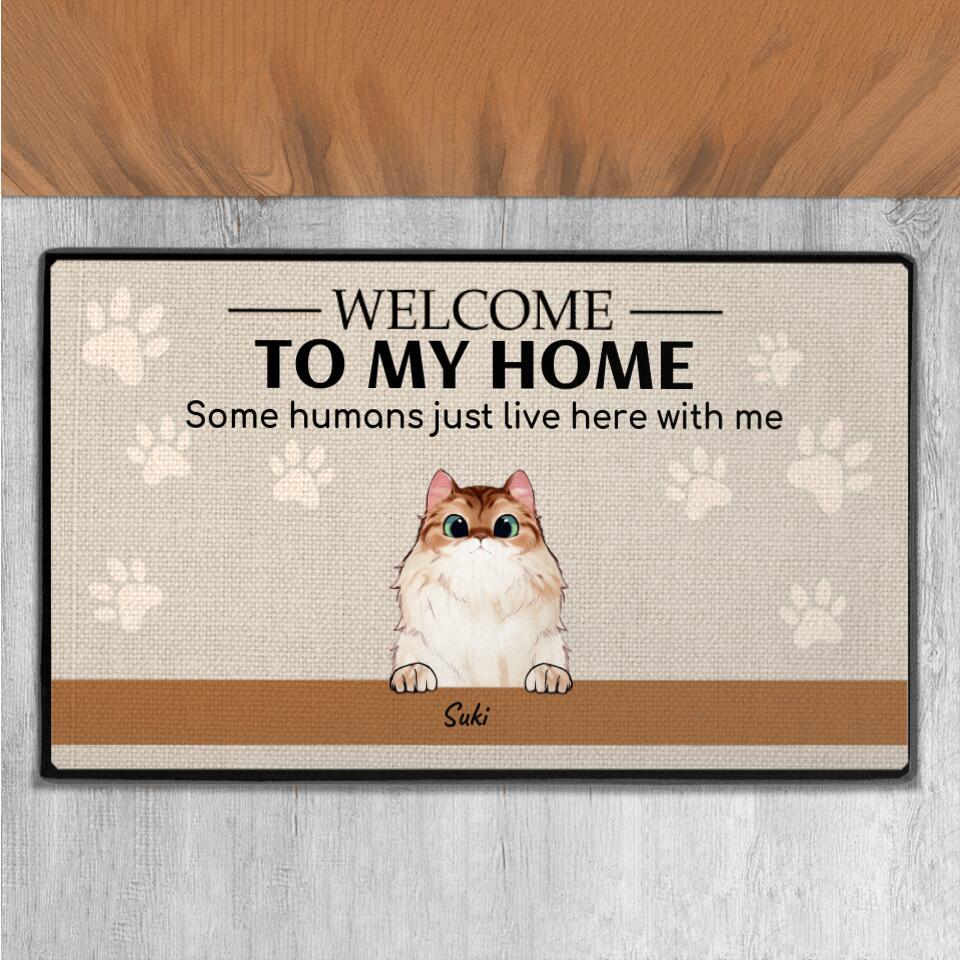Personalized Doormat - Welcome To My Home