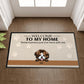 Personalized Doormat - Welcome To My Home